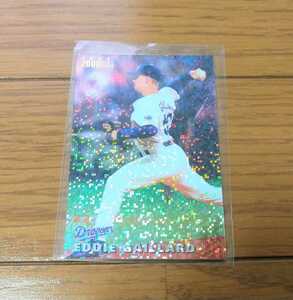 送料84円 カルビープロ野球 チップス カード　2001　T-17ギャラード　中日 タイトルホルダーカード