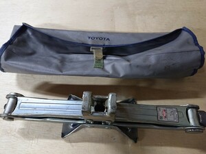 (トヨタ純正品)トヨタ　セラ　EXY10 車載ジャッキとケース　中古品 JDM TOYOTA SERA genuine parts