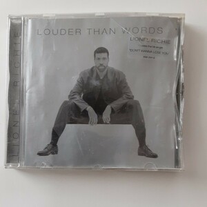 ライオネルリッチー　LOUDER THAN WORDS CD