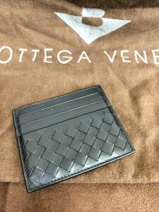 美品即決！　ボッテガヴェネタ　コンパクトカードケース　定期券入れ　カード入れ　BOTTEGA VENETA