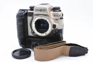 MINOLTA ミノルタ α-9 アルファ９ Ti vc-9m付 カメラボディ (t10339)