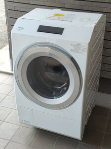 東芝『大容量12kg/乾燥7kg』美品2022年製 業界トップクラス ドラム式洗濯乾燥機 TW-127XP1L 超静 ZABOON 中古品 TOSHIBA【直取OK/熊本発】