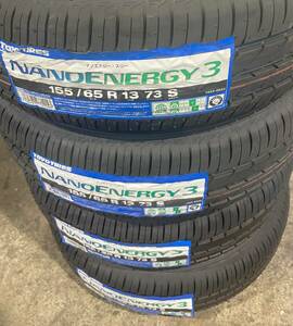 155/65R13　2024年製　新品　TOYO　トーヨー　サマータイヤ　ナノエナジー3　