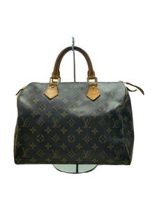 LOUIS VUITTON◆1)スピーディ30_モノグラム・キャンバス_BRW/PVC/BRW