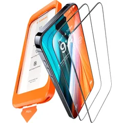 【新着商品】TORRAS iPhone 16 用/iPhone 15用 ガラスフィルム「航空宇宙材料・Just One Pull」全面保護 フィルム 強化極細黒縁 貼り付け簡単 宇宙航空材料 アイフォン16用/アイフォン15用 保護フィルム 強化ガラス 指紋防