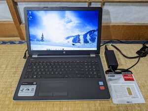 HP 15-bs021la (Windows10/第7世代Core i7 7500U/12GB/SSD240GB/office2013)TPN-C129 中古