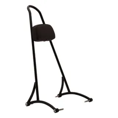 BURLY sissy bar. 20 black with backrest pad | 533354