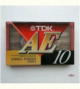 ★TDK カセットテープ AE-10A 10分 未使用 未開封 長期保管品