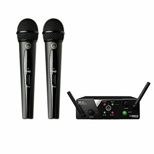 【中古】 AKG アーカーゲー 2チャンネルB帯ワイヤレスシステム WMS40 PRO MINI2 VOCAL SET