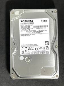 【送料無料】 ★ 1TB ★　TOSHIBA　/　DT01ABA100V　★　良品　AVコマンド対応　3.5インチ内蔵 HDD　SATA　東芝　[管理■DKNS]