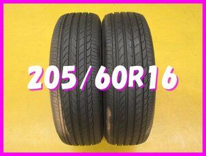 ◆送料無料 A1s◆　9分山　205/60R16　92H　グッドイヤー 　EfficientGrip　夏２本　※ステップワゴン.ノア.ヴォクシー等