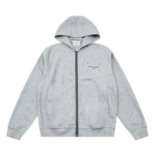 Maison Margiela メゾン マルジェラ ジップパーカー ファスナー パーカ グレー 中古 M TN 1