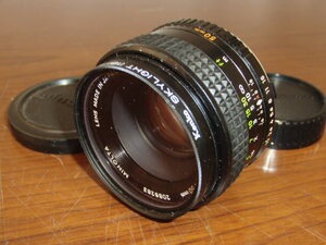 ◆ミノルタ/MINOLTA◆MC ROKKOR -PF 50mm F1.7 [ミノルタSR/MDマウント]　レンズフィルター付◆USED品　管ME-2