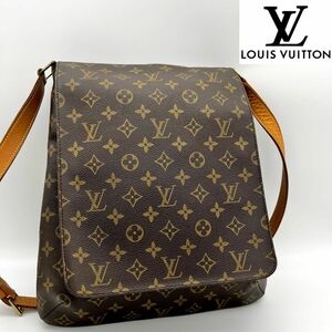 LOUIS VUITTON ルイヴィトン モノグラム ミュゼット ショルダーバッグ D91