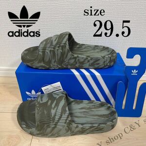 29.5cm 新品 adidas ADILETTE 22 アディダス アディレッタ22 サンダル シューズ スポーツ 迷彩 カモ aHP6517