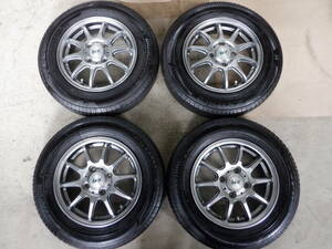 ＳＫ21　軽用13インチホイール ＆ ＢＳエコピア　145/80Ｒ13　タイヤセット　中古品