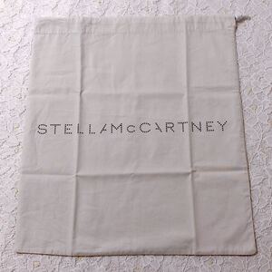 ステラ・マッカートニー「 Stella McCartney 」 バッグ保存袋（4076）正規品 付属品 内袋 布袋 巾着袋 34×39cm ライトグレー