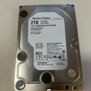 【高スペック】 WD ULTRASTAR SATA DC HA210 Western Digital HDD 2TB HGST 3.5インチ SerialATA 内蔵 ハードディスク NAS ⑥