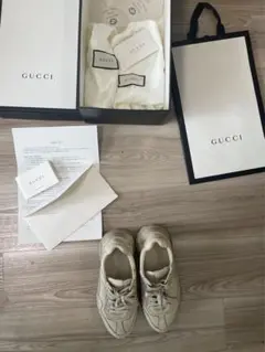 GUCCI  ライトン スニーカー  used加工