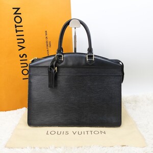 正規品 LOUIS VUITTON ルイヴィトン ヴィトン リヴィエラ エピライン ハンドバッグ ブリーフケース ビジネスバッグ 黒 ブラック M48182