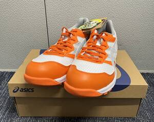 【新品未使用品】ASICS アシックス ウィンジョブ CP210 26.5cm 安全靴 1273A006.602 2E相当 ハバネロ×ピエドモントグレー 4905