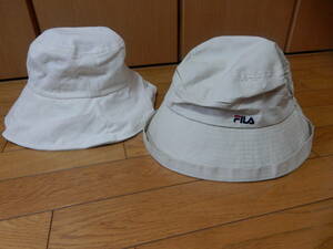 フィラ/FILA、他♪ナチュラル ハット/帽子★2点セット