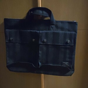 PORTER ポーター 吉田カバン/ブリーフケース TANGO BLACK タンゴ ブラック/70周年記念モデル the 70th anniversary/ほぼ未使用/送料込