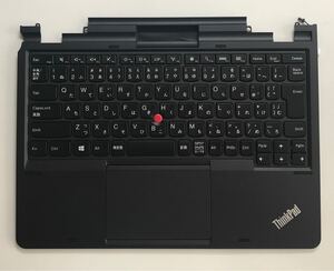 ▲新品 LENOVO ThinkPad X1 helix 00HT110 パームレスト+タッチパッド付き日本語キーボード 黒