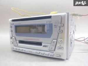 JVC 汎用 CDデッキ CDプレイヤー MDデッキ MDプレイヤー 2DIN KW-MZ64 棚2J12