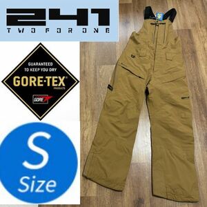 241 FORECASTER BIB PNT GORE-TEX ゴアテックス スノーボード メンズ Sサイズ S パンツ ズボン ビブパンツ ビブ サロペット オーバーオール