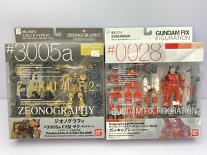 バンダイ F2型 ザク MS-06D ザクデザート GUNDAM FIX FIGURATION ZEONOGRAPHY 他 まとめて/未開封 ※まとめて取引・同梱不可 [24-2910]