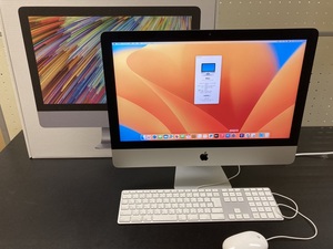 iMac 21.5インチ 2017/3GHzクアッドコアIntel Core i5/メモリ16GB/HD1TB/Mac OS Ventura 13.6.6/キーボード.マウス/送料無料 匿名配送