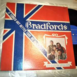 The Bradfords It Turned Out Better Than We Hoped To Labour With Love 自主制作盤LP 70s Psych Pop ビートルズ Beatles カヴァーソング
