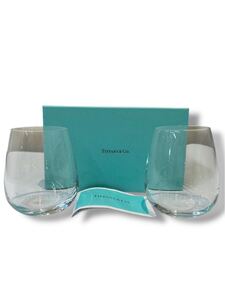 250115-1358-854 SA500 TIFFANY&Co. ティファニー ペアグラス グラス タンブラー コップ 食器 箱あり ガラス 透明 