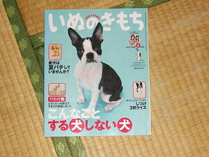 いぬのきもち 2009.8月号 こんなことする犬しない犬 付録なし 美品