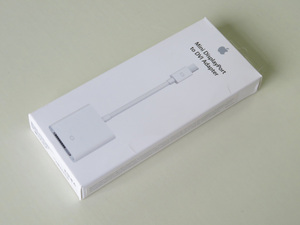 Apple Mini DisplayPort to DVI アダプタ・未使用品