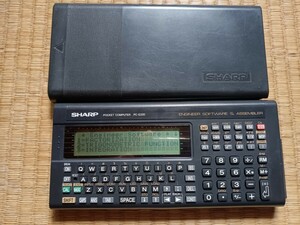 注目！ 超超珍品！ SHARP シャープ ポケットコンピュータ ポケコン PC-E220 中古 取説付き 作動品