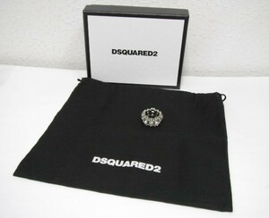 DSQUARED2 ディースクエアード ラインストーン リング 指輪