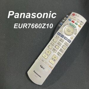 パナソニック Panasonic EUR7660Z10 リモコン テレビ 液晶 赤外線チェック済 清掃 除菌済み 中古 RC2645