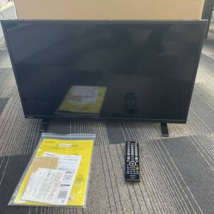 【T1217】東芝 TOSHIBA REGZA 32v型 液晶テレビ 32S24 2024年製 通電 動作確認済み リモコン有り