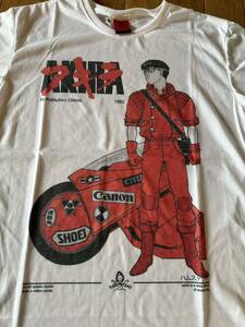 【未使用】アキラTシャツ デッドストック アニメTシャツ 映画Tシャツ白 90s ビンテージ AKIRA