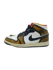 NIKE◆AIR JORDAN 1 MID SE_エア ジョーダン 1 ミッド シーズナルエディション/26cm/BRW