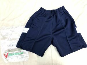 ◇マツウラ　Matsuura　昔の未使用　短パン　ショートパンツ　サイズ EL 90　紺◇検索　体操着 体操服 昭和レトロ ジャージ