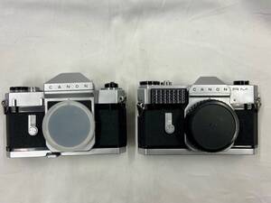 CANONN キヤノン フィルム一眼レフ2台（Canonflex RP & RM）　　※ジャンク品