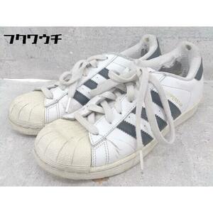 ◇ adidas アディダス Originals C77153 SUPERSTAR オリジナルス スーパースター スニーカー 22.5cm ホワイト レディース