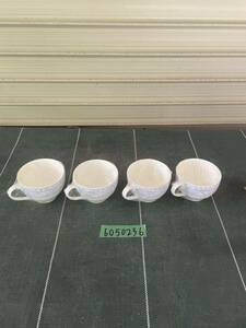 ★ COMME CA DU MODE BONE CHINA カップ　4点　保管品中古★bb713