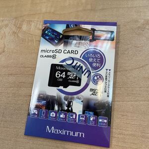  microSDカード　未使用　64