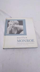 A07007 洋書 marilyn Monroe マリリン・モンロー 写真集 Roger Baker モノクロ