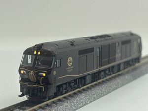 DF200-7000(M) ディーゼル機関車 動作確認・ライト点灯確認 単品 KATO 10-1519 クルーズトレイン「ななつ星 in 九州」 8両セット ばらし品