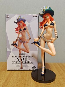 ワンピース FLAG DIAMOND SHIP NAMI SPECIAL COLOR ver. ナミ フィギュア ONE PIECE